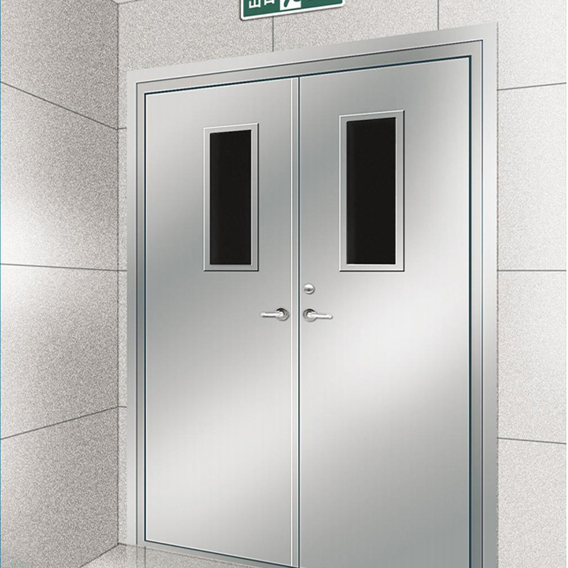 深圳市三鑫智能科技有限公司-門窗-鋼質(zhì)雙扇防火門｜防爆雙開鋼門｜加厚鋼板骨架｜暴力沖擊0穿透