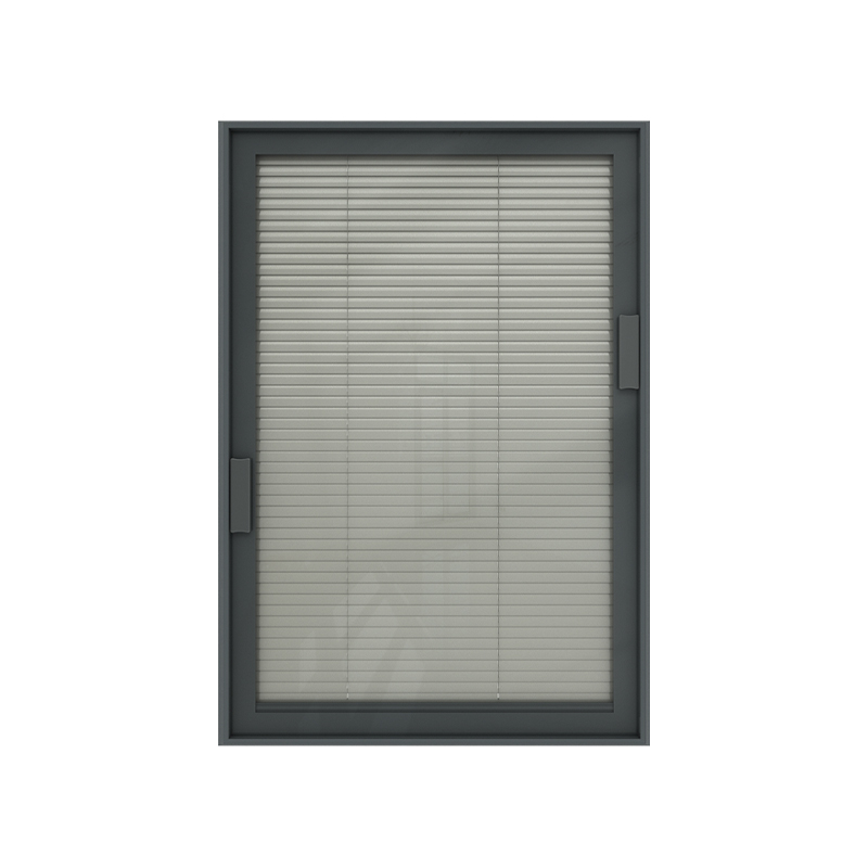 深圳市三鑫智能科技有限公司-中空百葉-磁控單玻百葉-雙手柄｜磁吸雙手柄控光｜門窗通用雙手柄