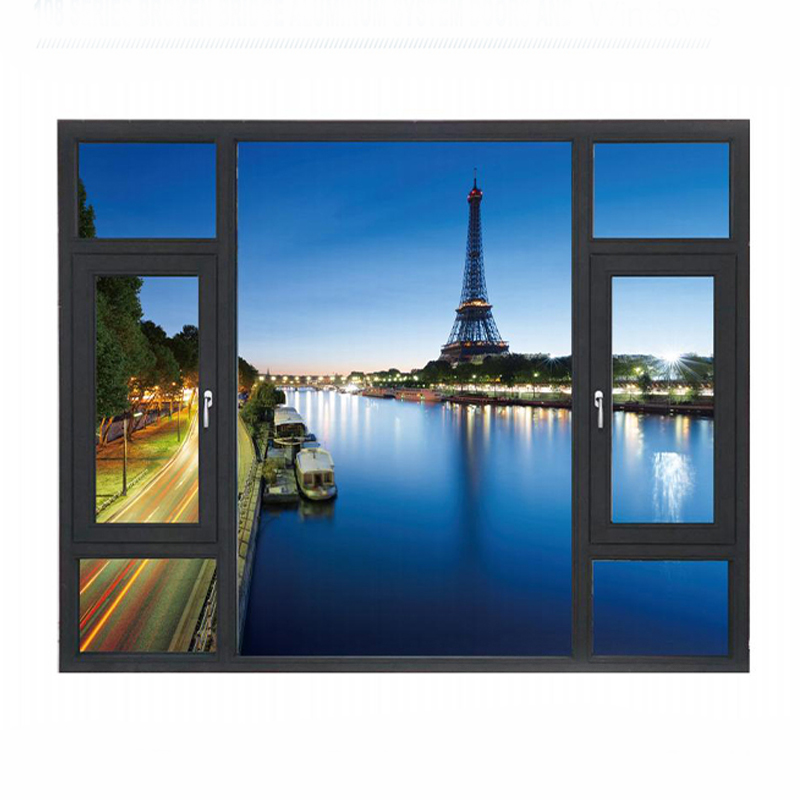 108系列斷橋鋁系統(tǒng)門窗｜主動(dòng)降噪系統(tǒng)窗｜多層密封膠條_門窗